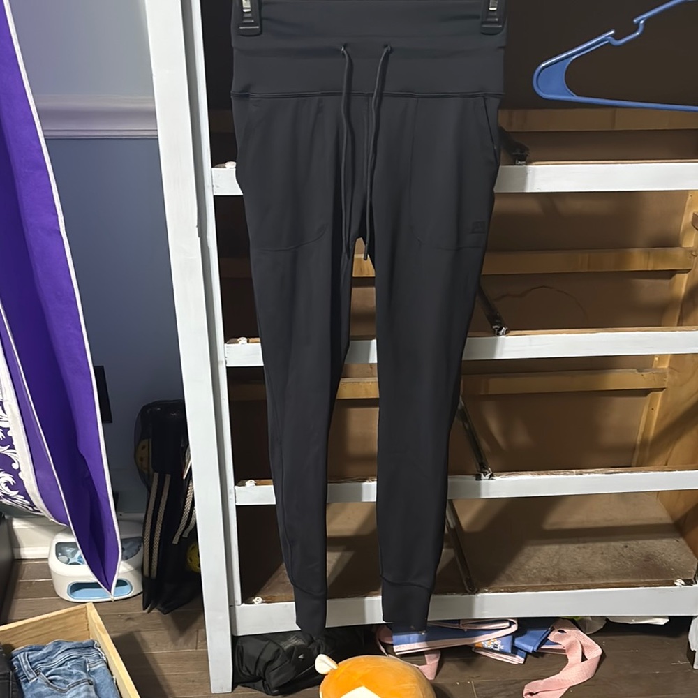 Avalanche Black Kids Leggings
